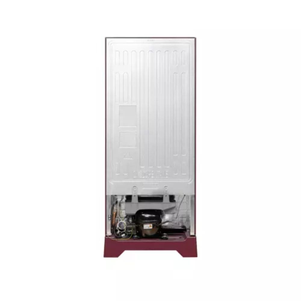 Haier 190 Ltrs, 2 Star Direct Cool Single Door Refrigerator (HRD 2113PRHA N, Red Hilton)