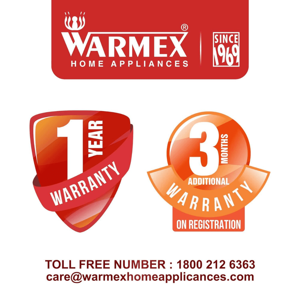 Warmex 1200 Watts 3 Blue Halogen Room Heater (Passion, White & Blue)