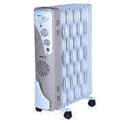 Havells 9 Wave Fins, 2400 Watts Oil Filled Radiators Room Heater with PTC Fan (OFR9F, Beige)