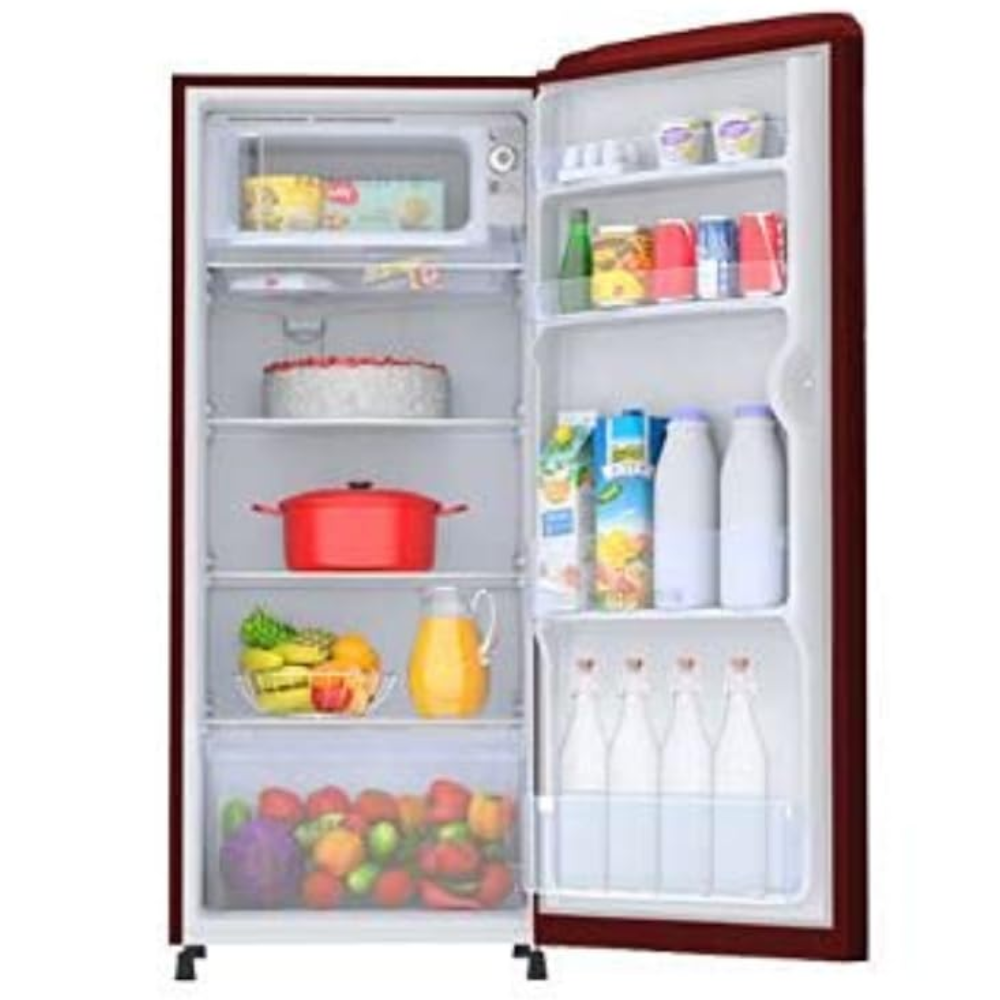 Haier 175 Ltrs 2 Star Inverter Direct Cool Single Door Refrigerator (HRD-1962BBR)