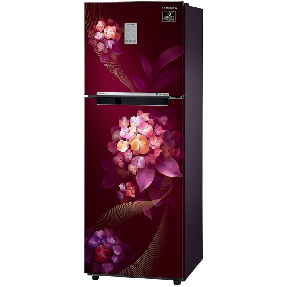 Samsung 236 Ltrs 2 Star, Digital Inverter Frost Free, Double Door Refrigerator (RT28C3732HT)