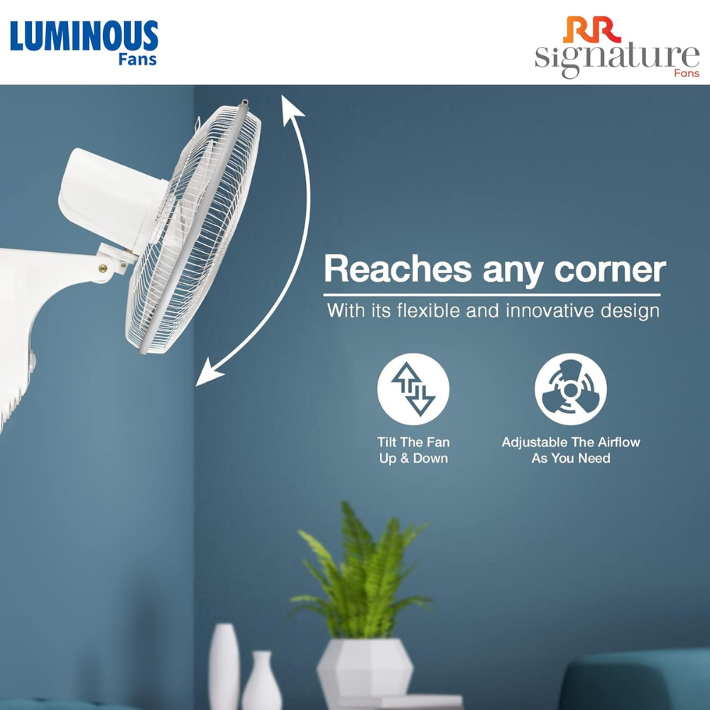 Luminous 400mm 3 Blade High Speed Wall Fan (Mojo)