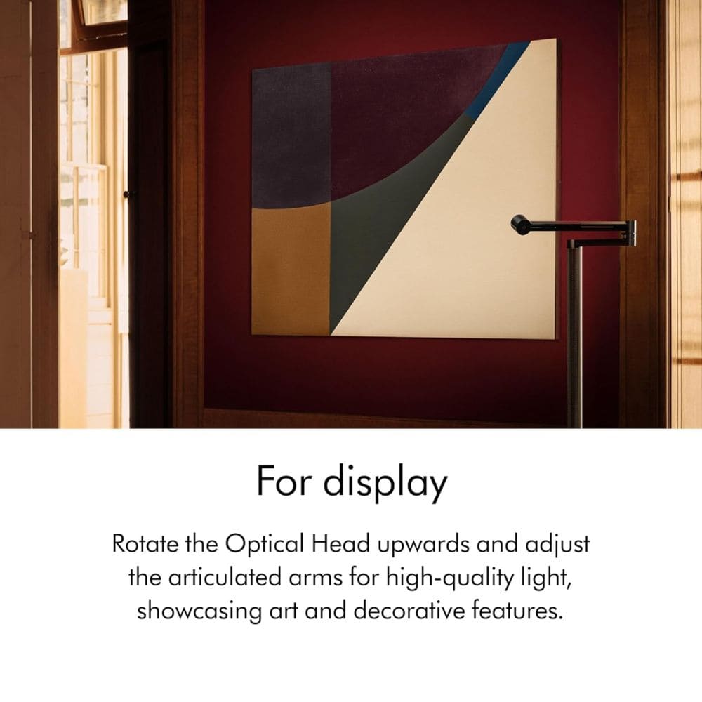 Dyson 298940-1, Solarcycle Morph Floor light (White & Silver)