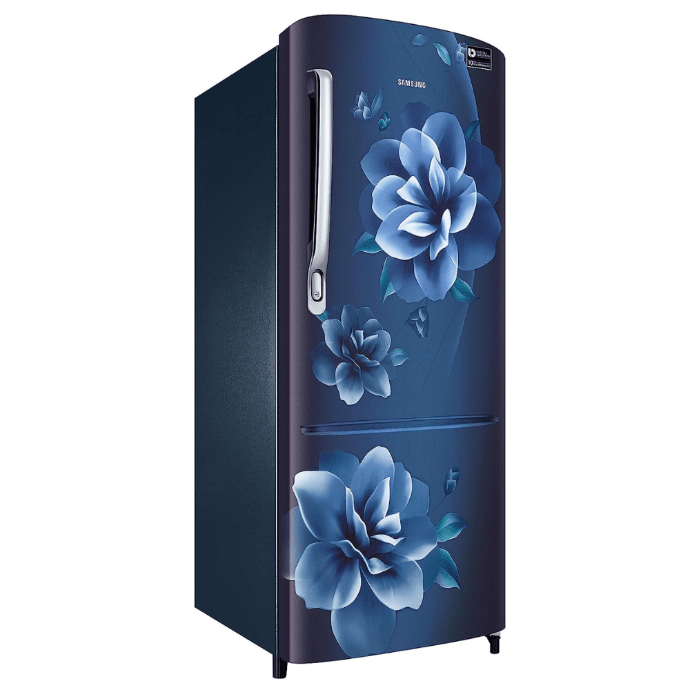 Samsung ,RR24C2723CU, 223 Ltrs Direct Cool Single Door Refrigerator, Camellia Blue