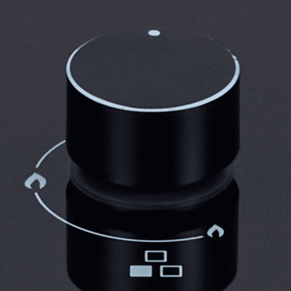 Elica Hob 3 Burner 75 cm Auto Ignition Glass Top Full Brass Burners 1 Small and 2 Medium Gas Stove (FLEXI DFS 375 DX,Black)