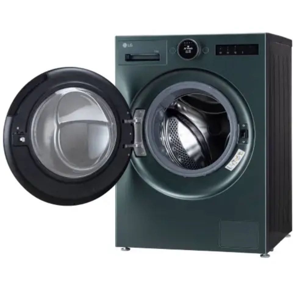 LG 12 Kg 5 Star Fully Automatic Front Load Washing Machine (FX1412A9G,Matte Green)