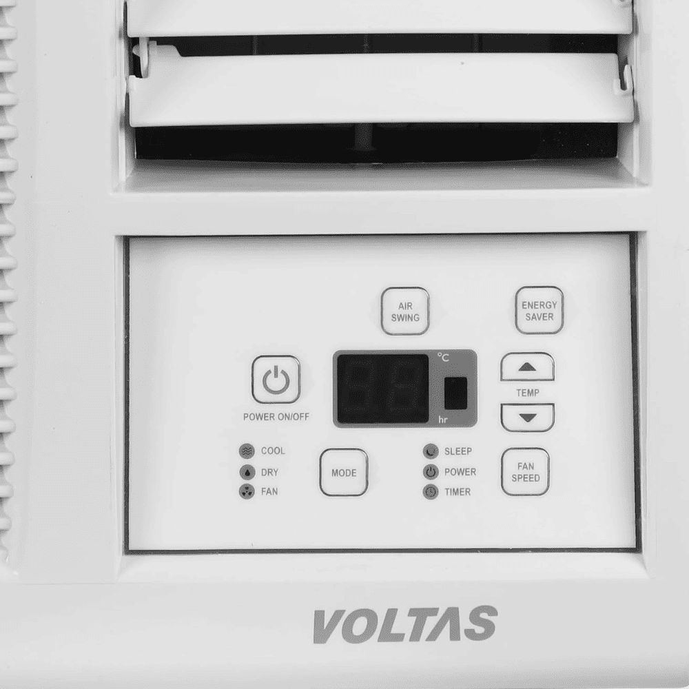 Voltas 1.0 ton 3 Star Fixed Speed Window Air Conditioner (123 Vectra Pride/Platina)