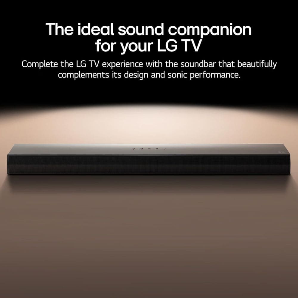 LG 300 Watts Dolby DTS Digital Surround, AI Sound Pro, Wow Interface Soundbar (S40T.DINDLLK, 2.1 Channel)