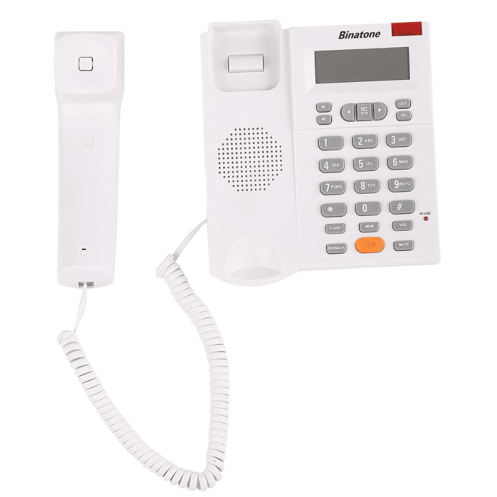 Binatone Concept700, Corded Landline Phone, White