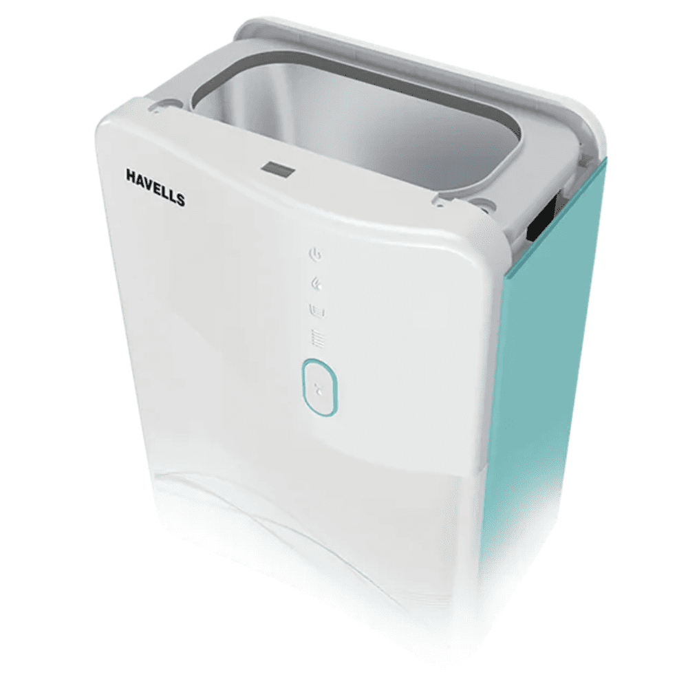 Havells Delite Alkaline, 6.5 Ltrs Storage RO +UV Water Purifier, Sky Blue