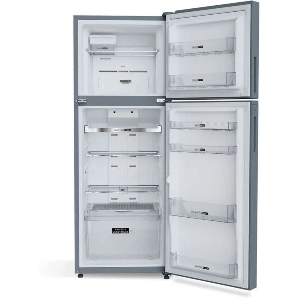 Whirlpool 308 Ltrs, 2 Star Double Door Refrigerator (IFPRO INV CNV 355GD Crystal Black Y)
