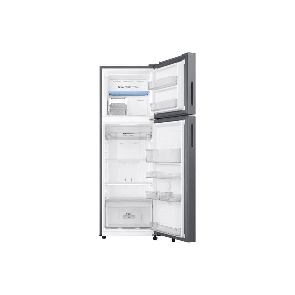 Samsung 256 Ltrs, 2 Star Digital Inverter Frost Free Double Door Refrigerator (RT80H30U2THL, Silver)