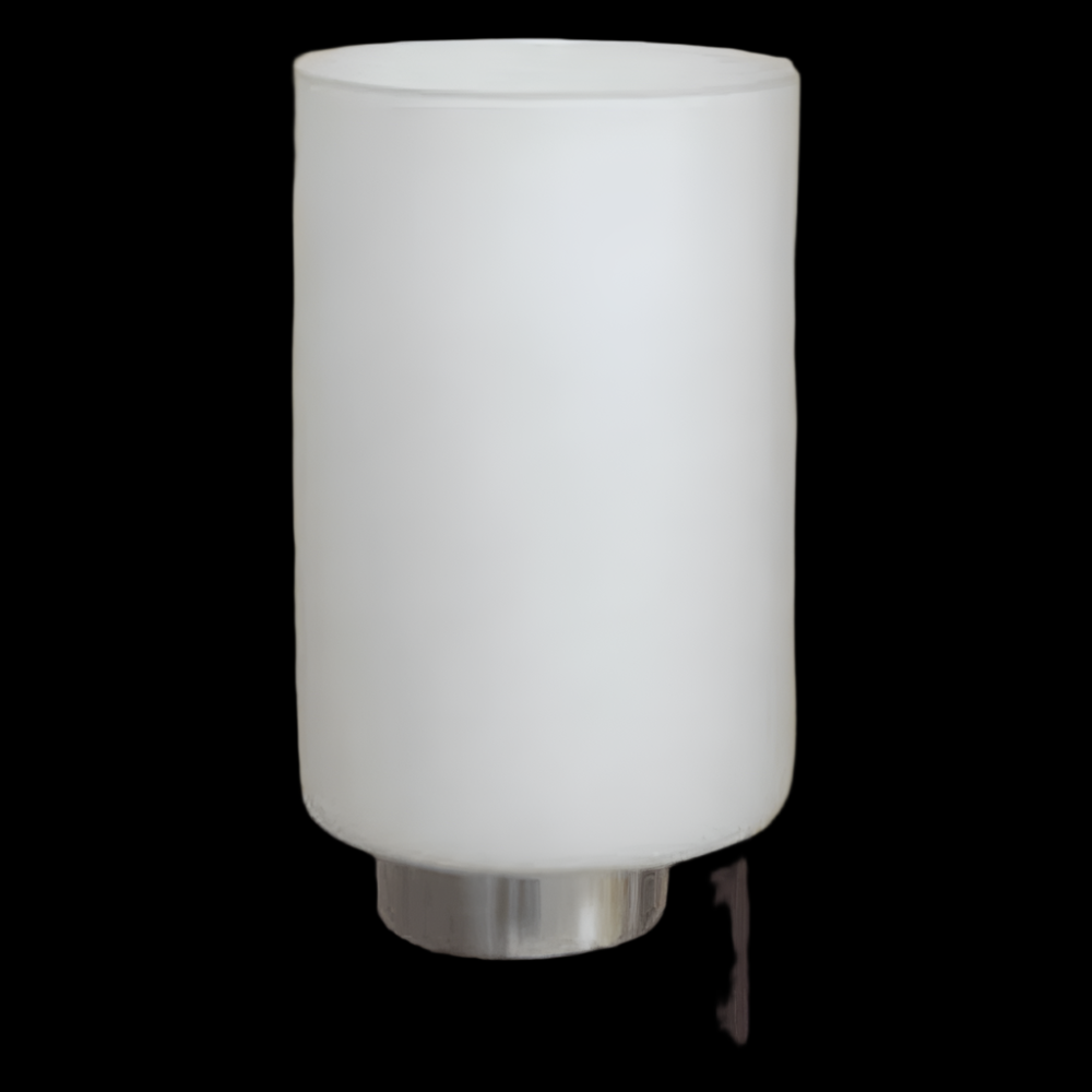 Wall WL1426-1, Designer Contemporary Single Glass Wood Wall  Light (Brown White)