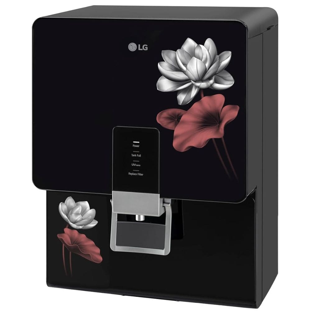 LG 8 Ltrs Storage, RO+UV+Mineral Booster Water Purifier (WW156RTTC,Black)