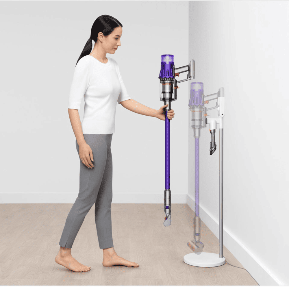 Dyson Grab & Go Floor Dock Vacuum Floor Stand (V12, Silver)