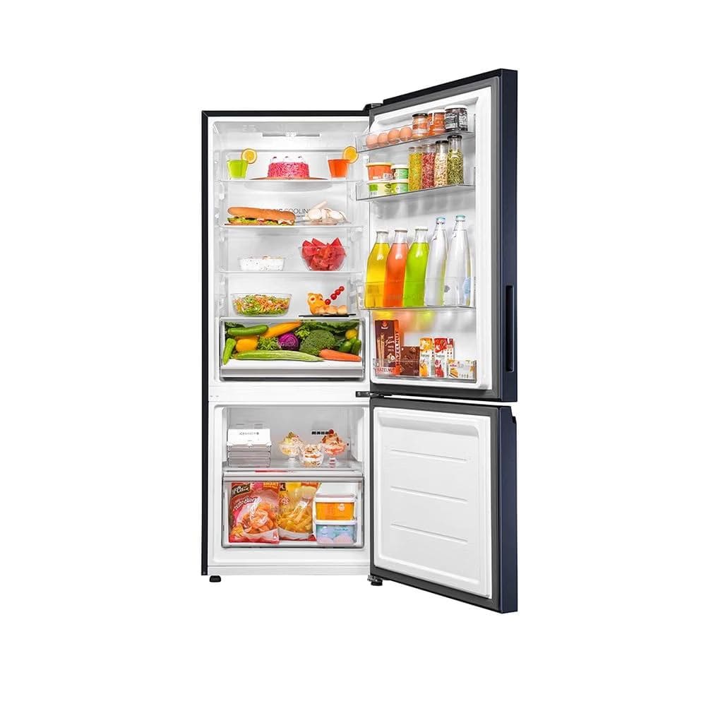 Haier 325L 2 Star Triple Inverter Frost Free Double Door Refrigerator (HRB 3752BGKA P,Graphite Black)