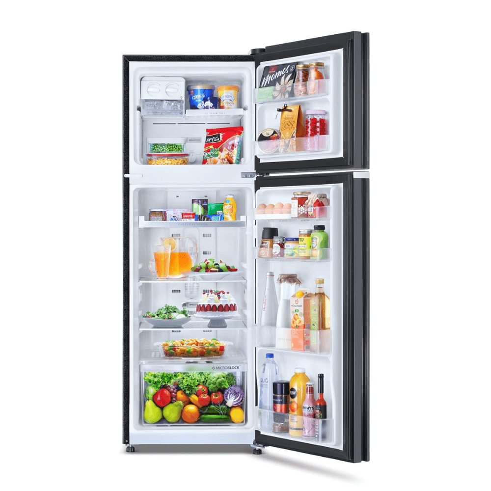 Whirlpool 231 Ltrs 2 Star Inverter Frost Free Double Door Refrigerator (IF INV ELT 278GD bk, Crystal Black)