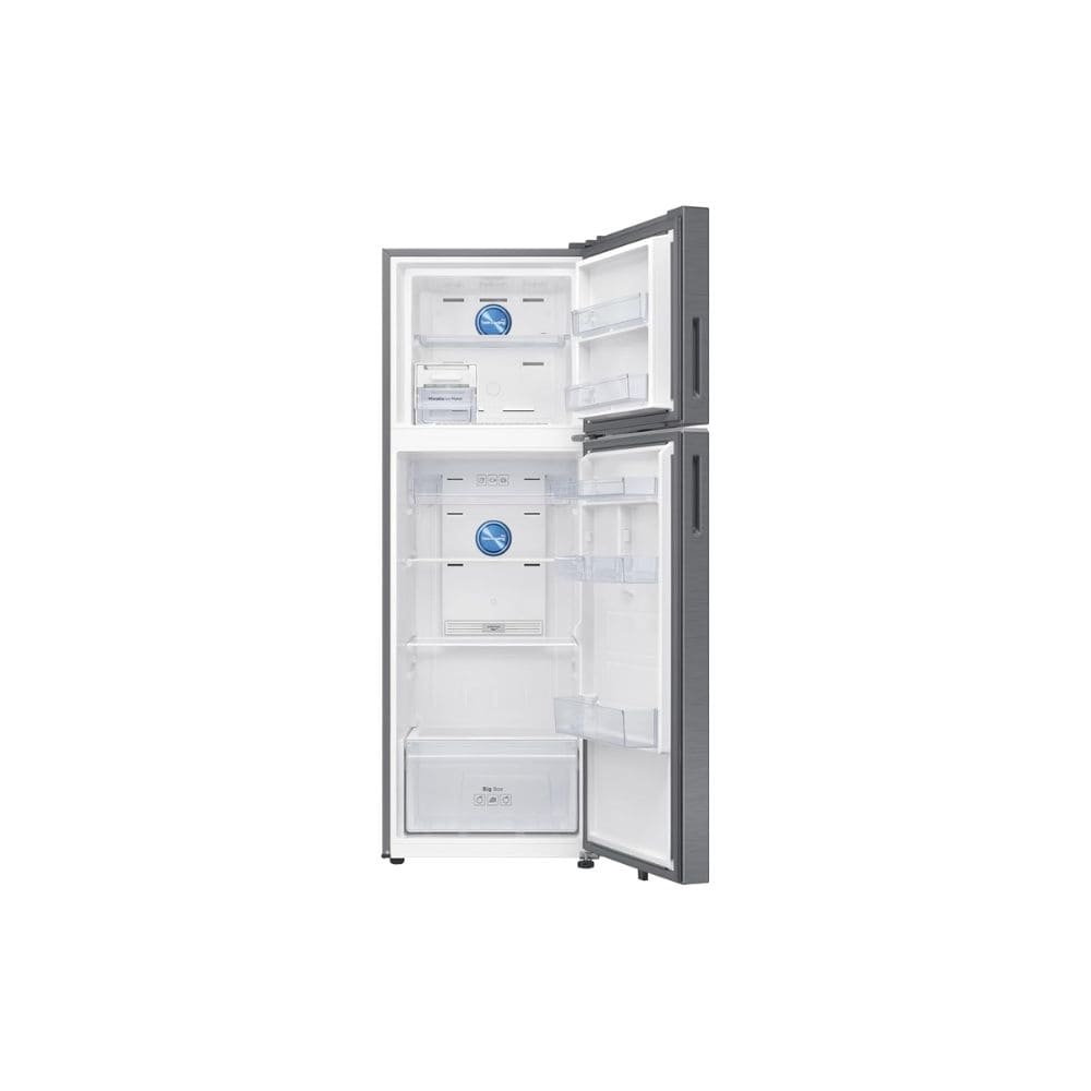 Samsung 350 Ltrs, 2 Star Convertible 5 in 1 Digital Inverter Frost Free Double Door WiFi Bespoke AI Refrigerator (RT38HG5A42S8HL, Silver)