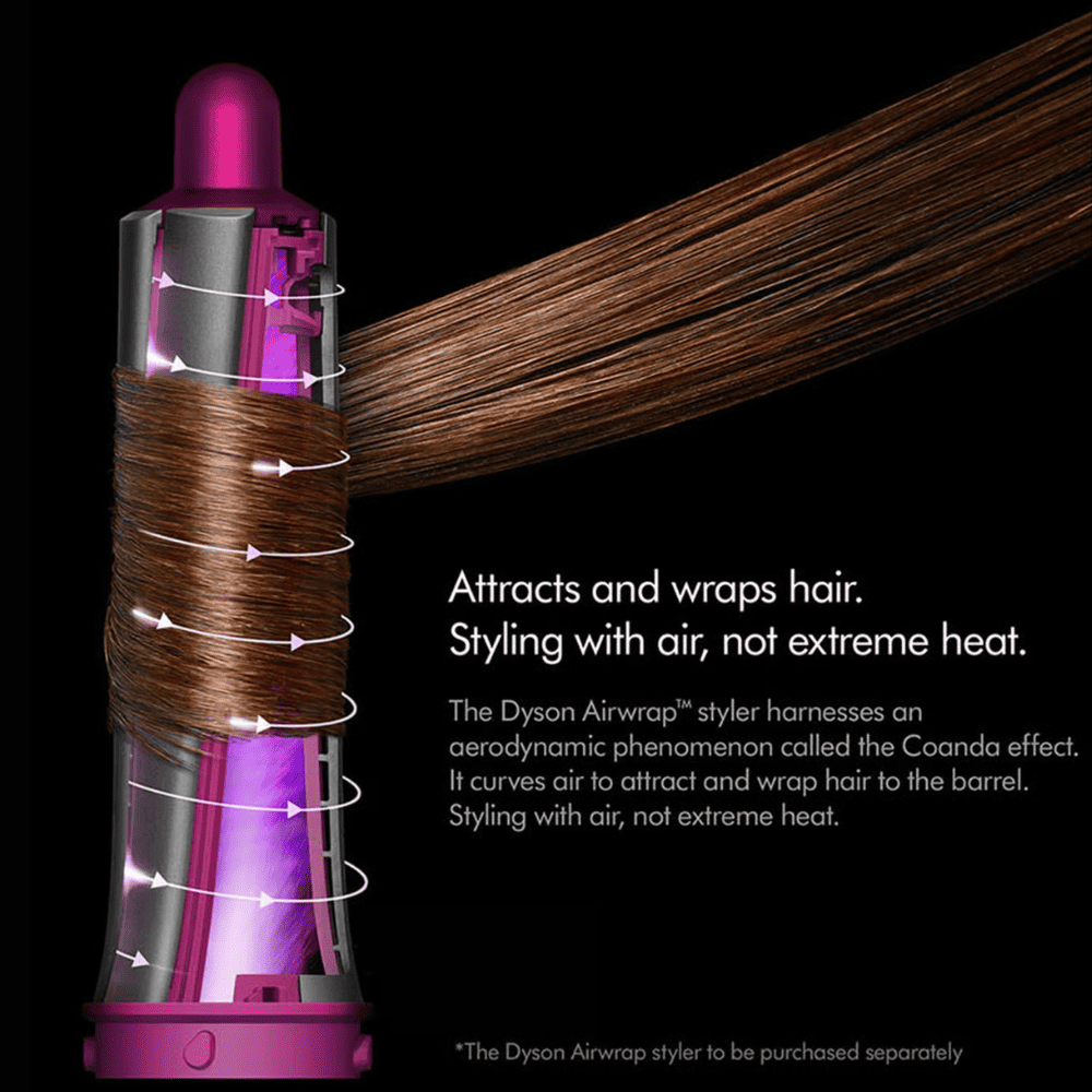 Dyson 30MM Airwrap Long Barrel Copper (Black & Pink)