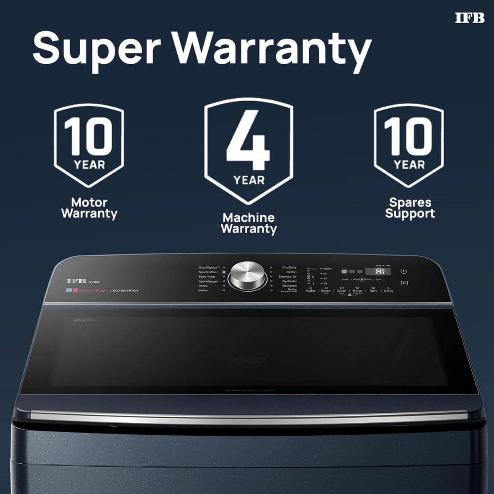 IFB 11 Kg 5 star Fully-Automatic Top Load Washing Machine (TL111RB2SID)