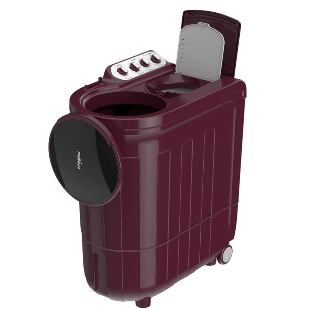 Whirlpool 8.5 Kg 5 Star Semi-Automatic Top Load Washing machine (ACE 8.5 TRB DRY XTRAA DZL 10Y, Wine)