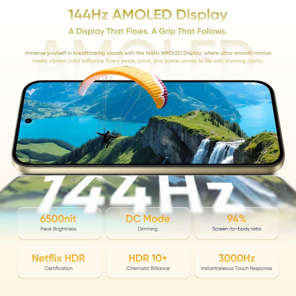 Realme 16 Pro 5g 8GB/256GB, Powerful 5G with Camera Control Android Phone (Multi Colour)