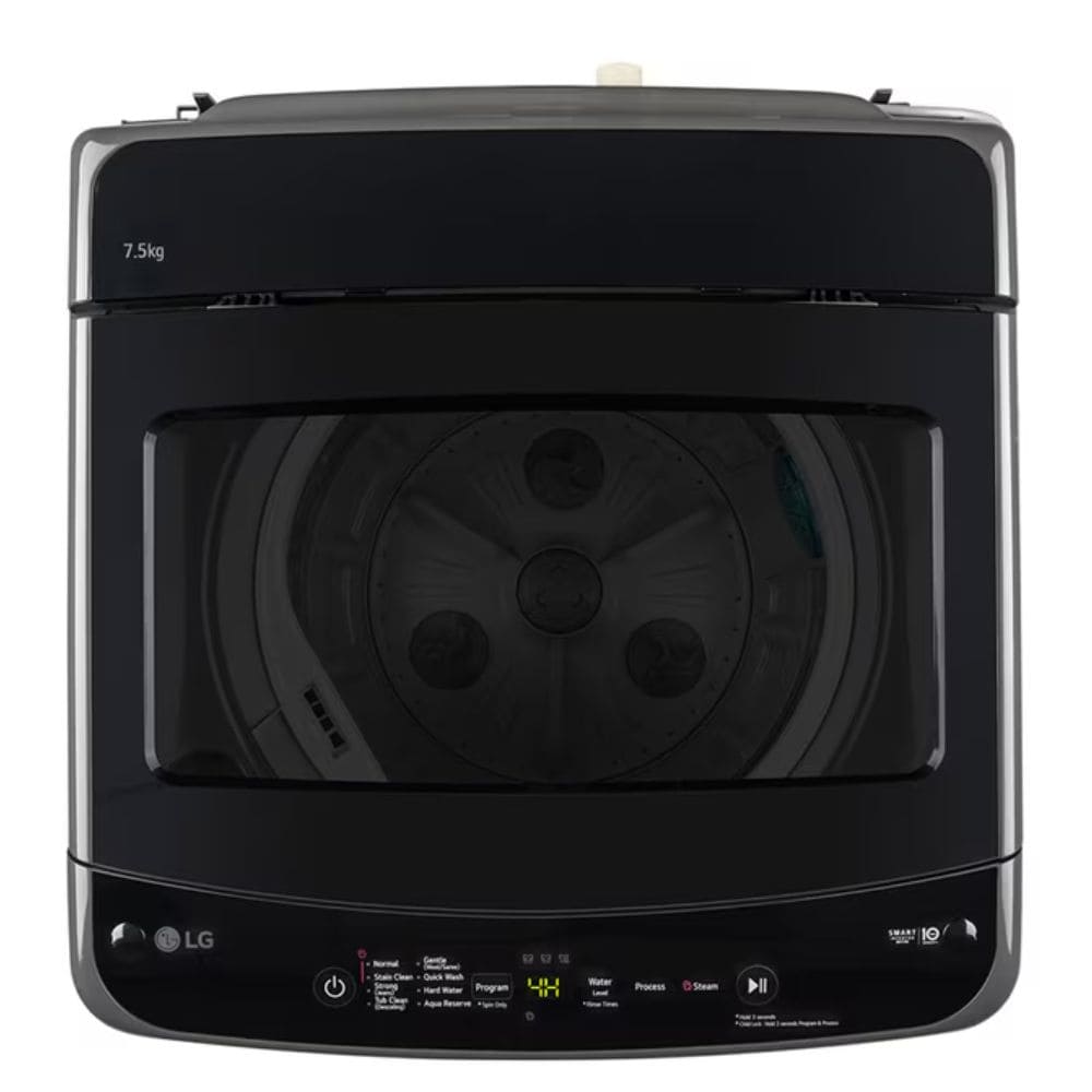 LG 7.5 Kg 5 Star Fully-Automatic Top Load Washing machine (T75VBMB1S, Grey)