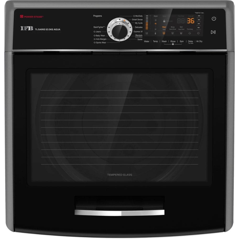 IFB 12 Kg 5 star Fully-Automatic Top Load Washing Machine (TL-S4INS 12.0KG AQUA, Grey)