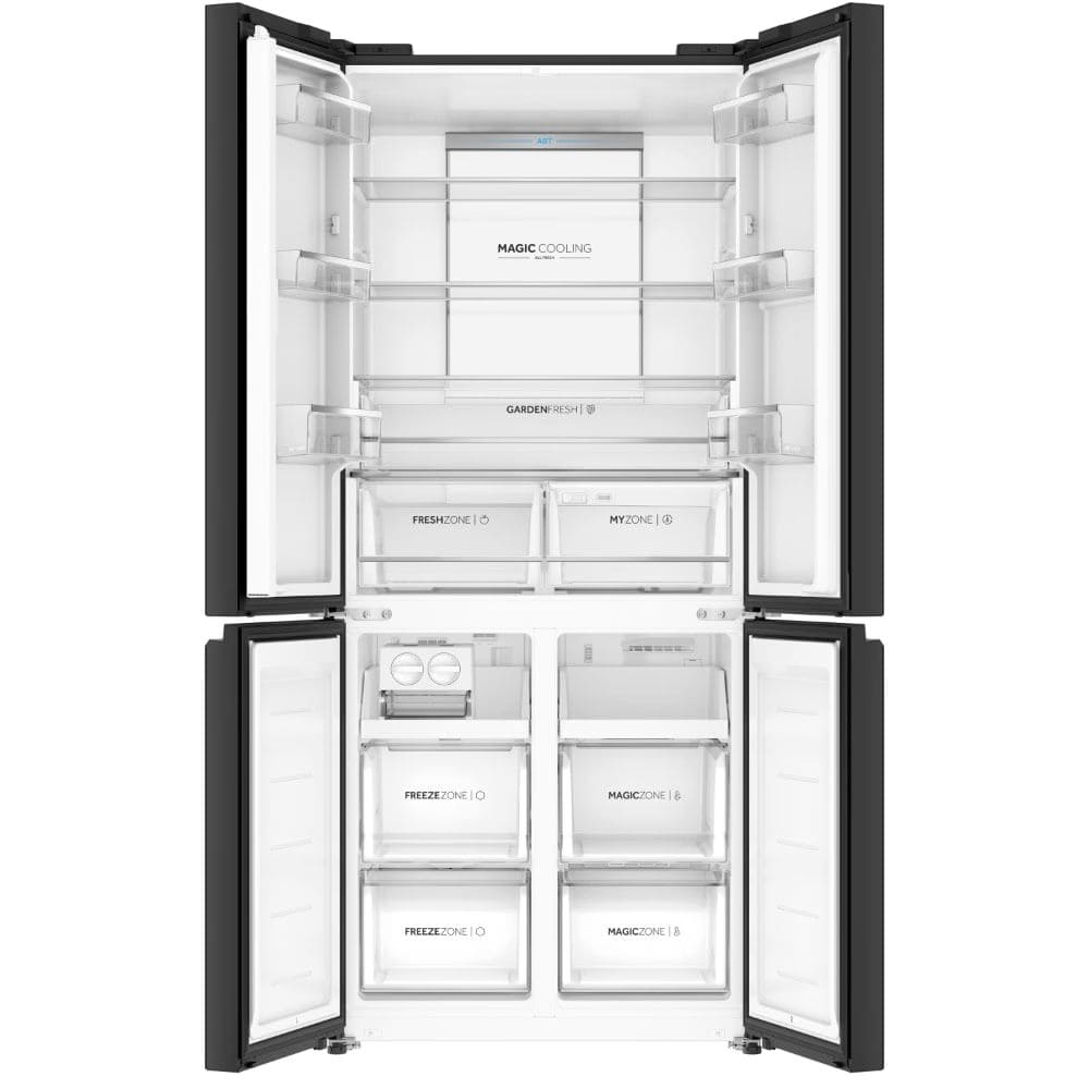 Haier 520 Ltrs, 3 Star Lumiere Frost Free Inverter Door Side by Side Refrigerator (HRB 600MGU1, Mirror Glass)