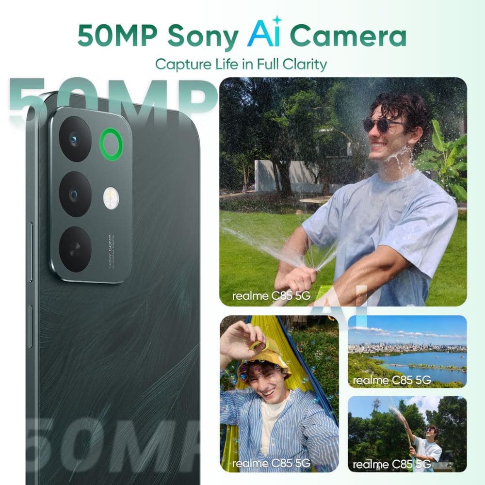 Realme C85 4GB/128GB, Powerful 5G with Camera Control Android Phone (Available in Multi Colour)