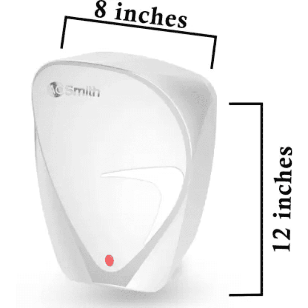 AO Smith fast on, 3 Ltrs Instant Wall Mounting Water Heater Geyser, White