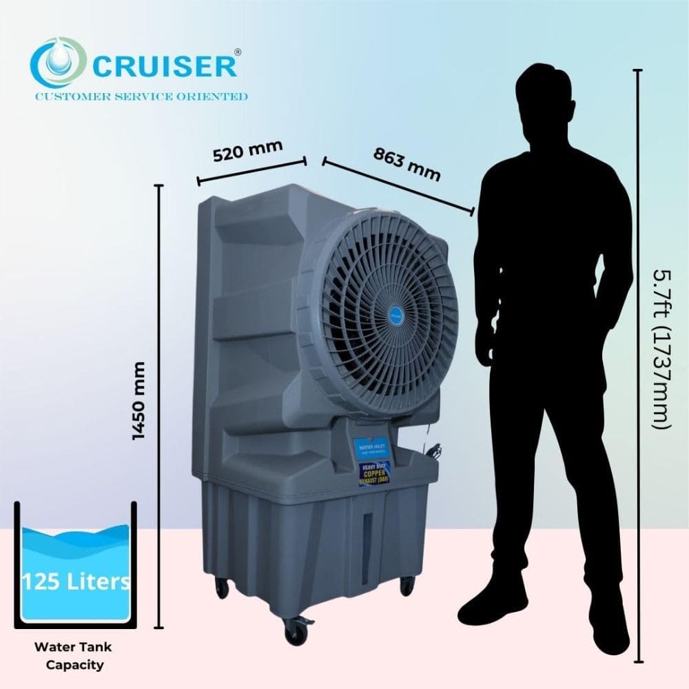 Cruiser CC 125 Ltrs Commercial Desert Air Room Cooler