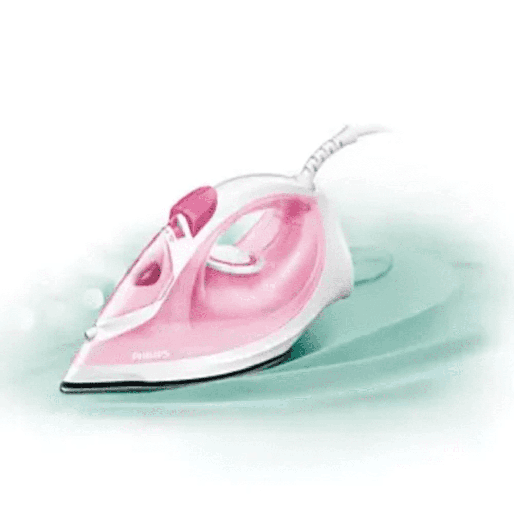 Philips GC1022/40, 2000 Watt Self clean Steam Iron (Pink)