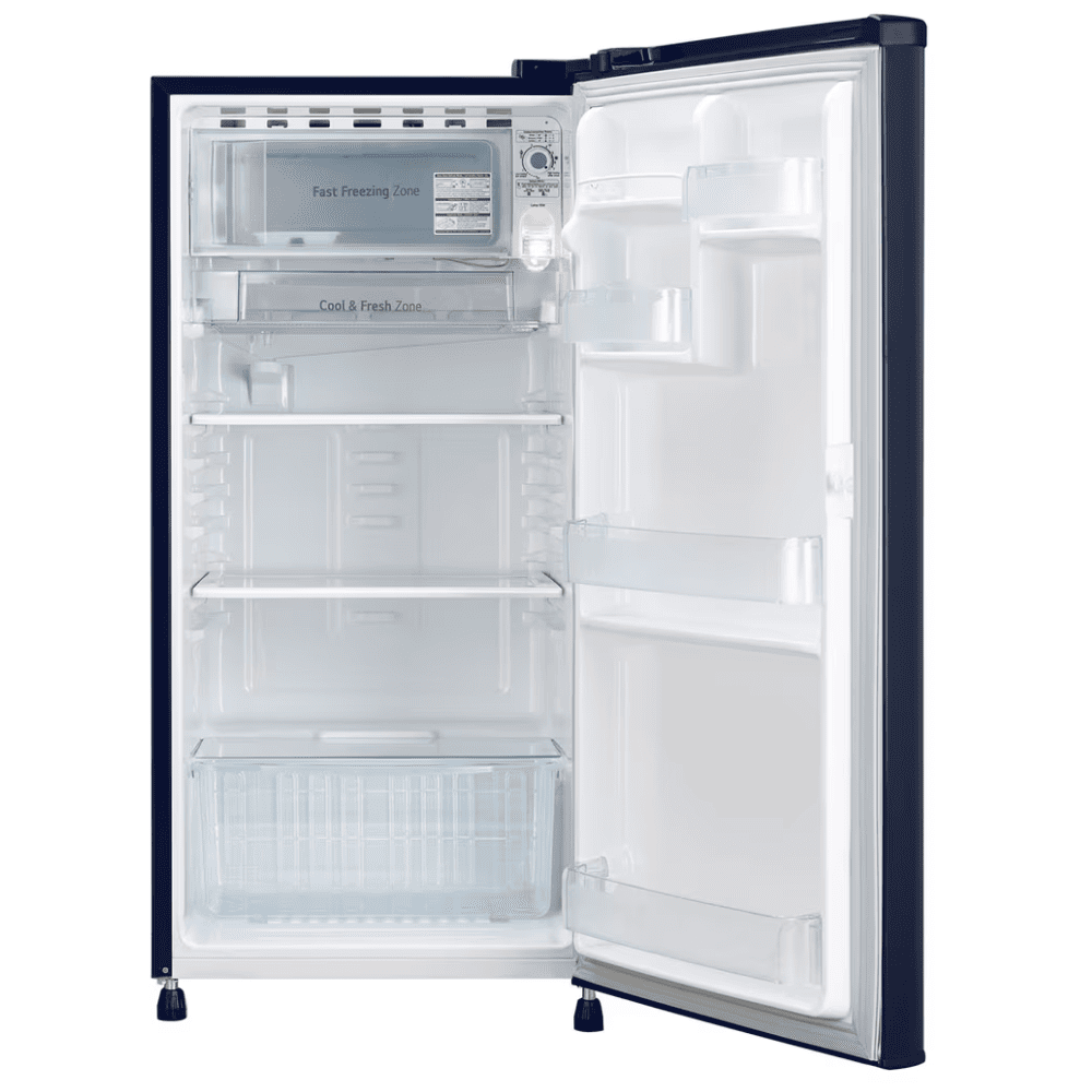 LG 185 Ltrs 1 Star, Inverter Direct Cool, Single Door Refrigerator (GL-B181OBJB)