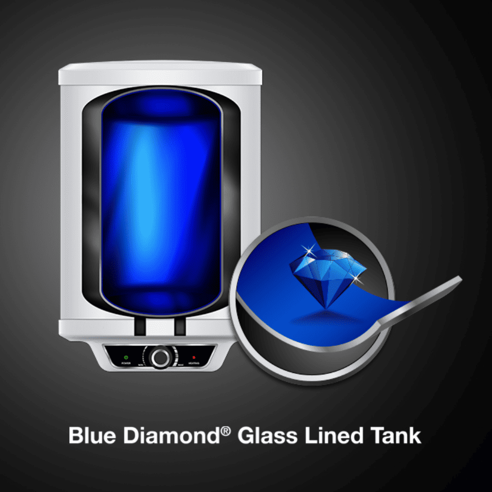 AO Smith 25 Ltrs Vertical Storage Wall Maounting Heater Geyser (ELEGANCE25 Prime, White)