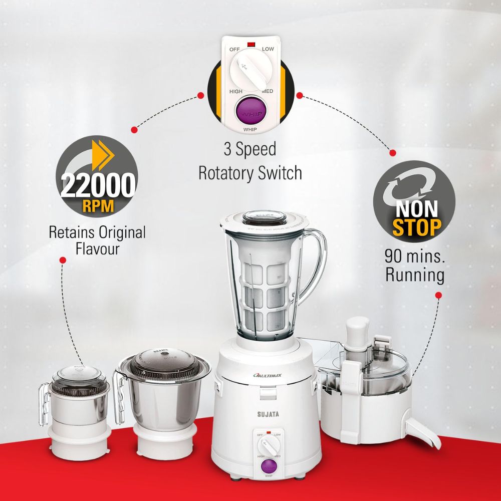 Food Processor Sujata Powermatic Plus 900 Buy Sujata Juicer Mixer