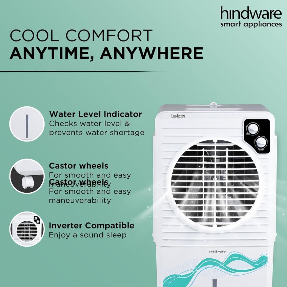 Hindware Frostwave38l, 38 Ltrs Personal Desert Air Room Cooler