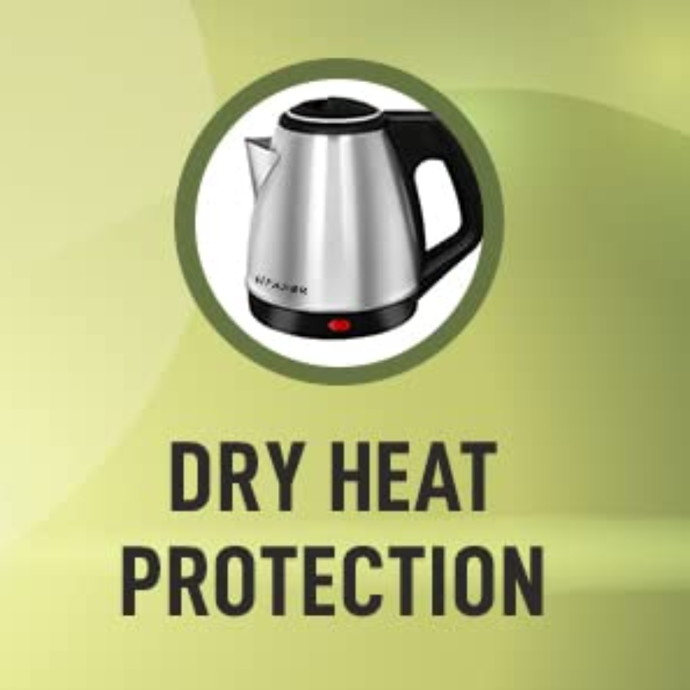 Faber FK 1.2 SS, 2200 Watts 1.2 Litres Stainless Steel Electric Kettle, SS Body Cool Touch Handle (Black)