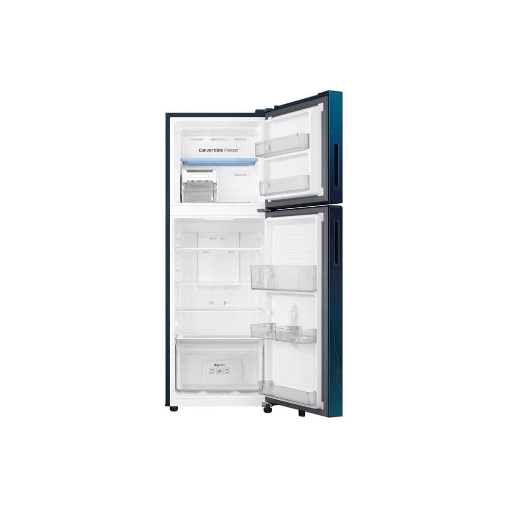 Samsung 236 Ltrs, 2 Star Digital Inverter Frost Free Double Door Refrigerator (RT40H28U2PBHL, Paradise Bloom Blue)