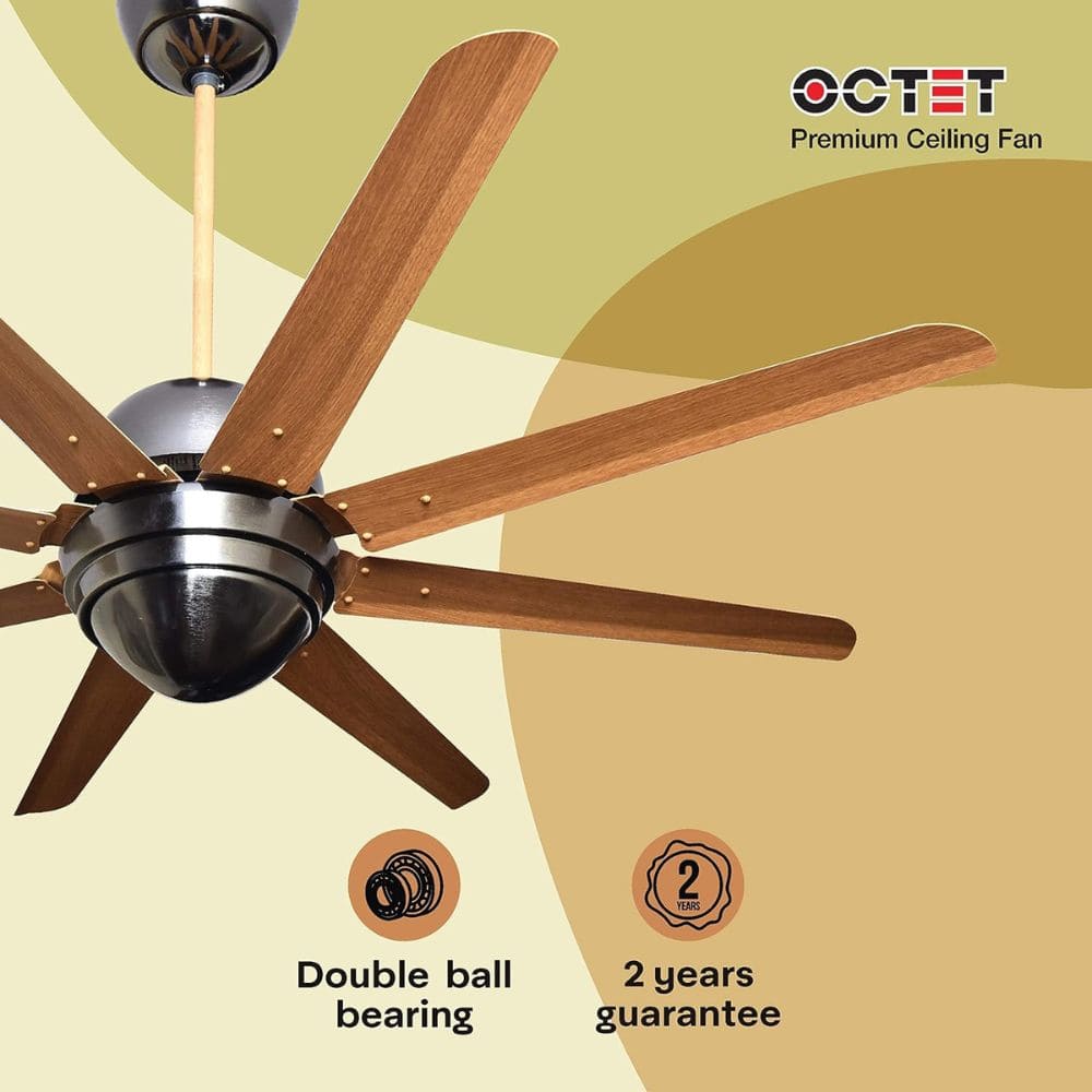 Havells OCTET Underlight, 1320mm 8 Blade Premium Finish Air Ceiling Fan