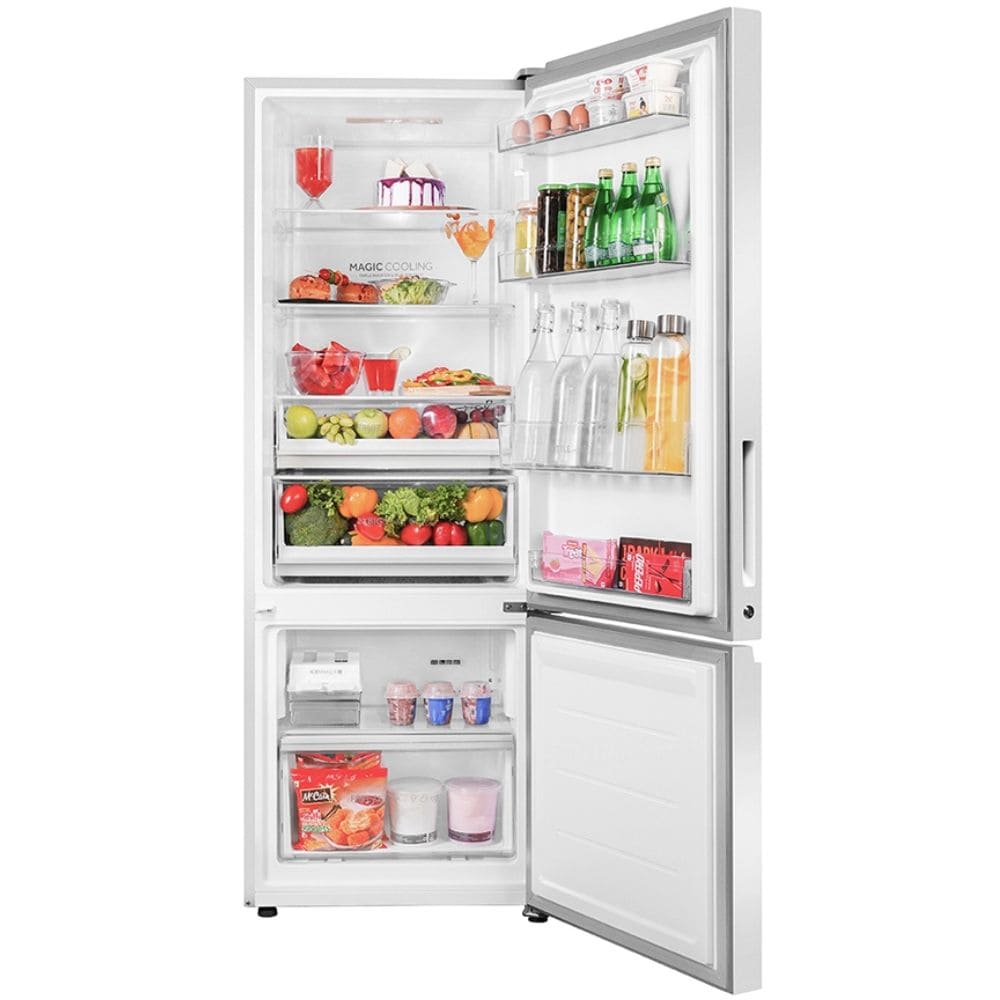 Haier 355 Ltrs 3 Star, Inverter Frost Free, Double Door Refrigerator (HRB-4053PMG-P)