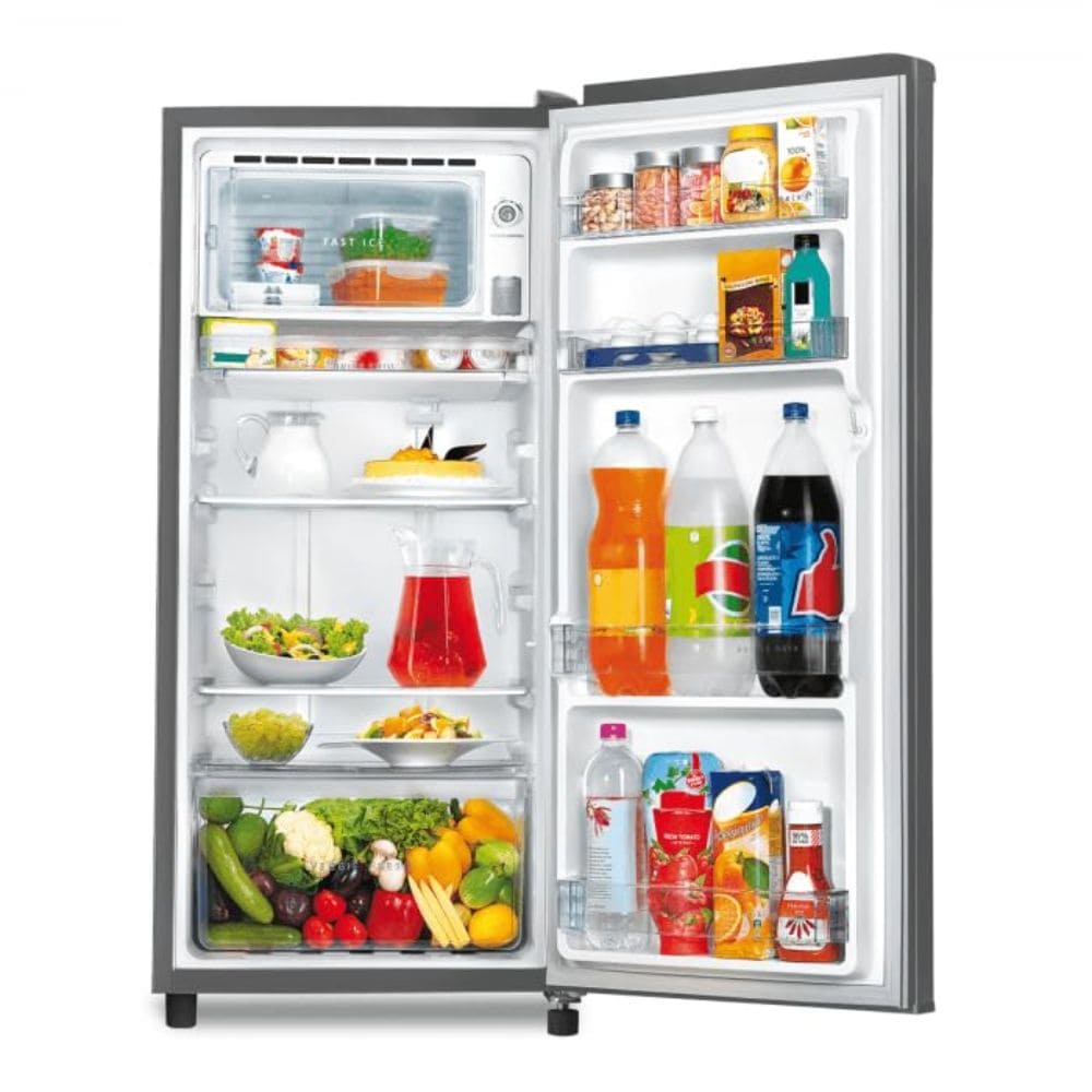 Whirlpool 184 Ltrs, 3 Star Direct Cool Single Door 3 Star Refrigerator (205 IMPC PRM 3S, Titan Steel)