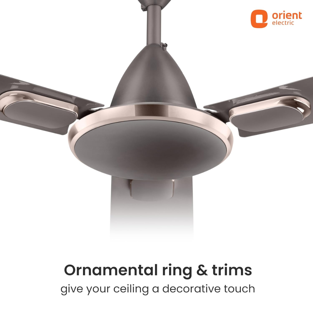 Orient Electric BLANCO, 1200mm 3 Blade 5 Star Rated BLDC Ceiling Fan