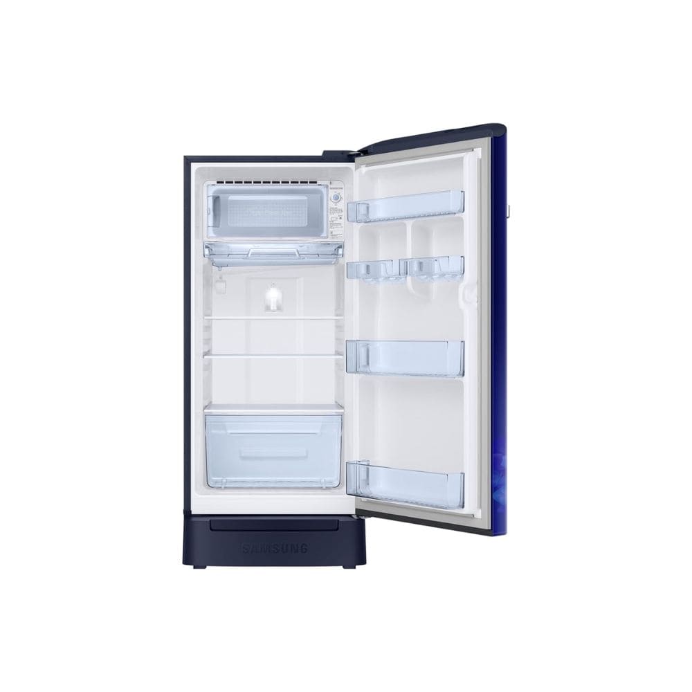 Samsung 189 Ltrs, 5 Star Digital Inverter, Direct Cool Single Door Refrigerator (RR21H2H25HS, Hydrangea Blue)