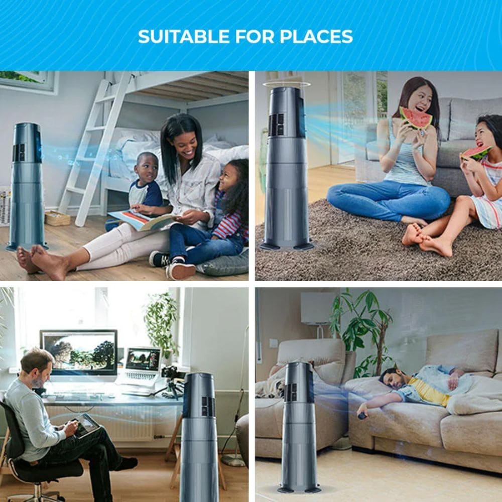 Symphony 6 Ltrs Personal Pedestal Cooling Fan Air Cooler (Duet i-S)