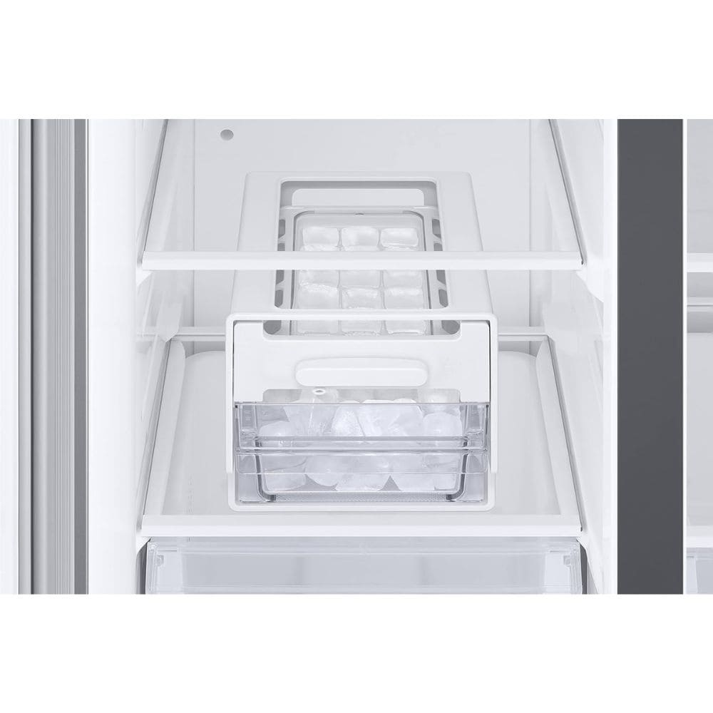 Samsung 653 Ltrs, 3 Star Convertible 5 in 1 Side by Side Refrigerator (RS76CG8103S9HL, Refined Inox)