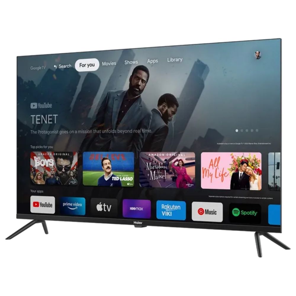 Haier LE32K8200GT, 32 Inches, HD Ready Smart LED TV, Black