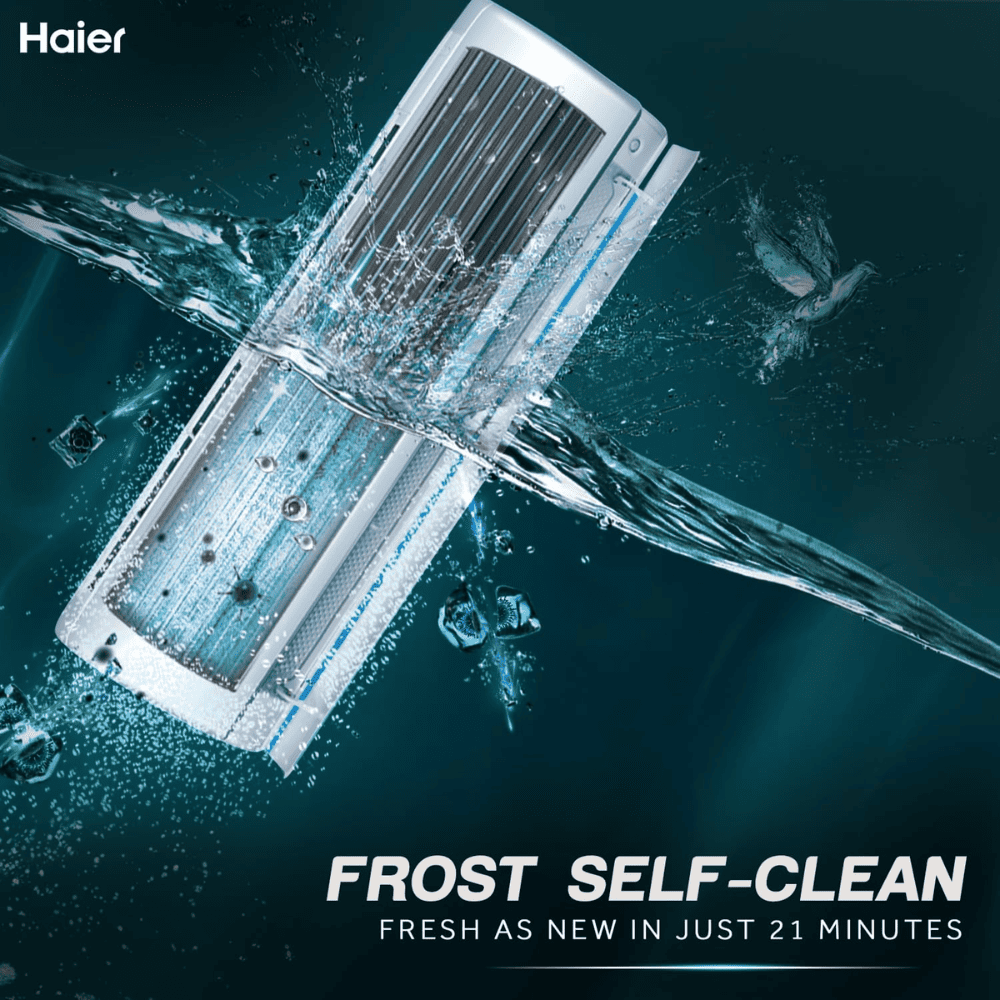 Haier 1.0 Ton 5 Star Inverter Split Air Conditioner (HS14K-PYSG5BN-INV)