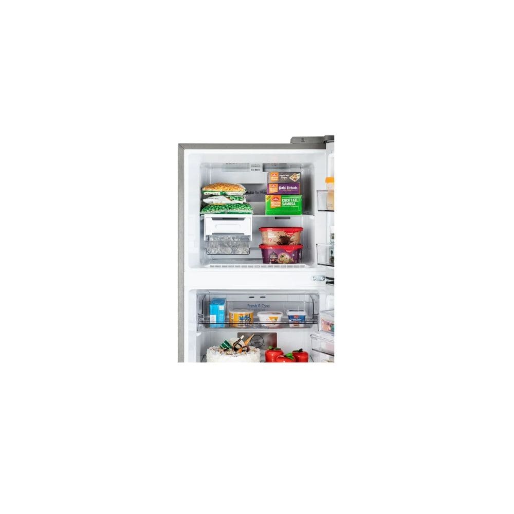 LG 343 Ltrs, 2 Star Frost Free Double Door Refrigerator (GLT3416NFDS,Dazzle Steel)