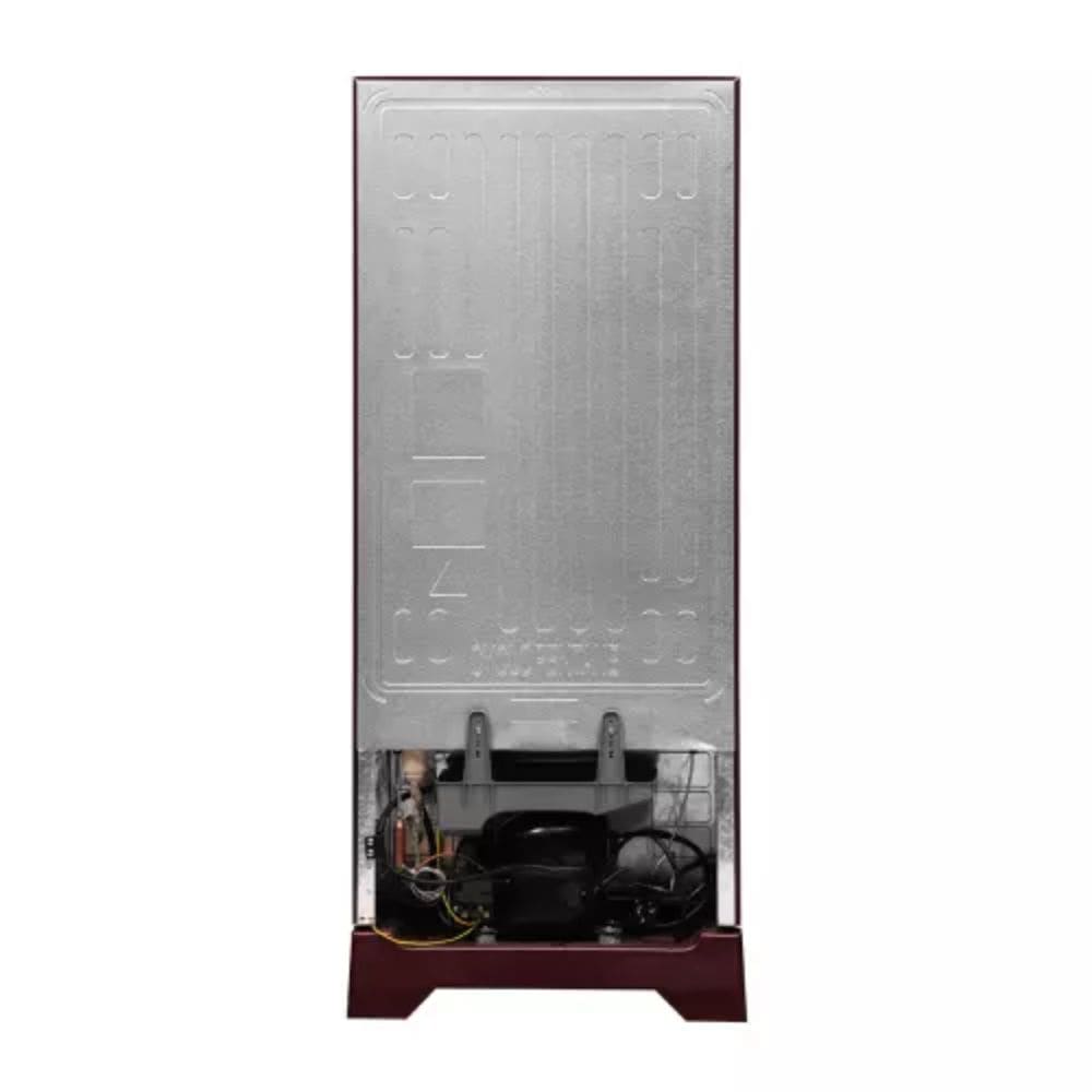 Haier 190 Ltrs, 5 Star Direct Cool Single Door Refrigerator (HRD 2115PRBA N, Red Blossom)